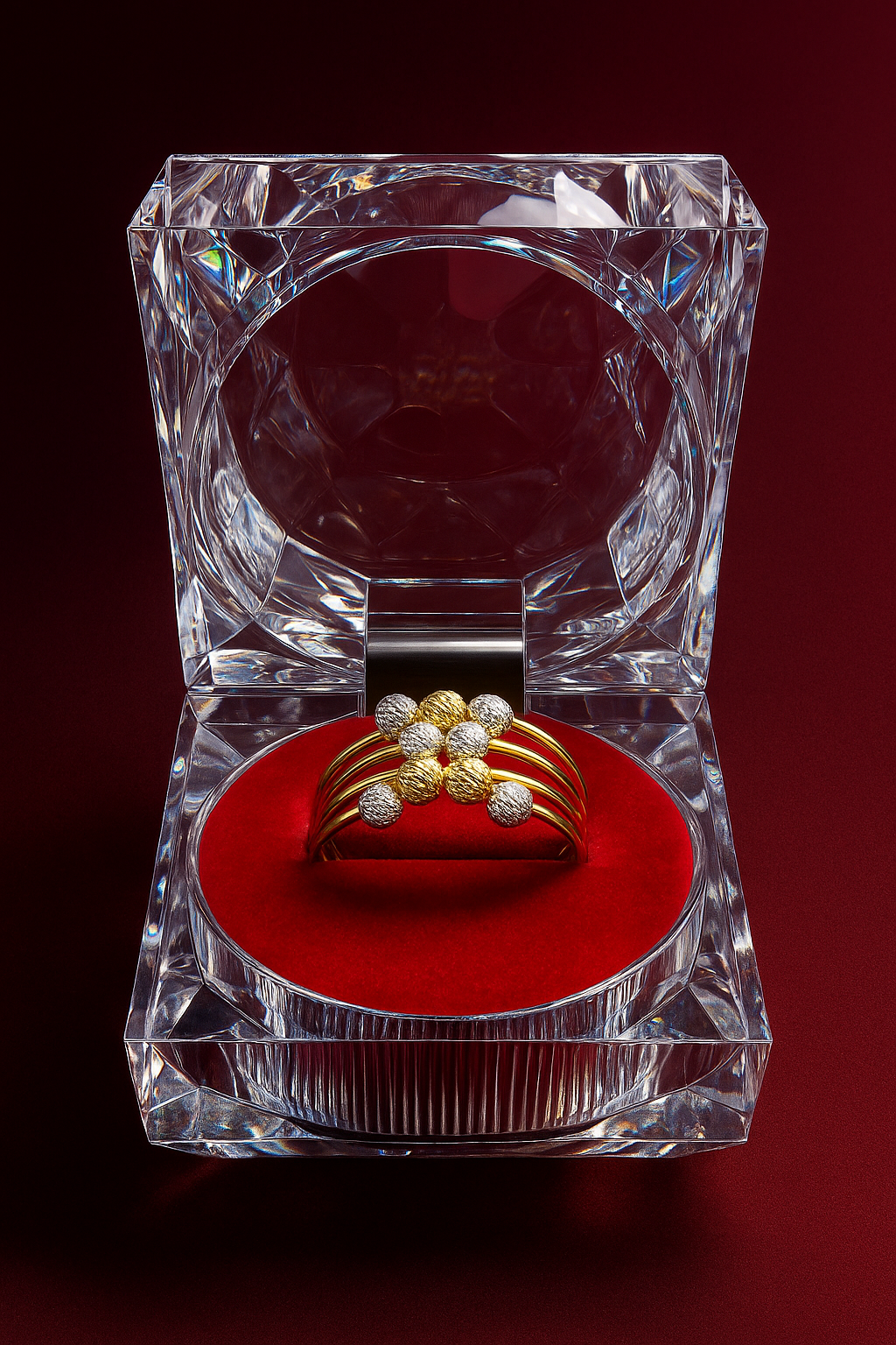 Celestial Cluster Ring